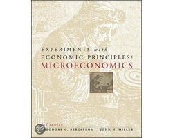 Theodore C. Bergstrom - Experiments with Economic Principles