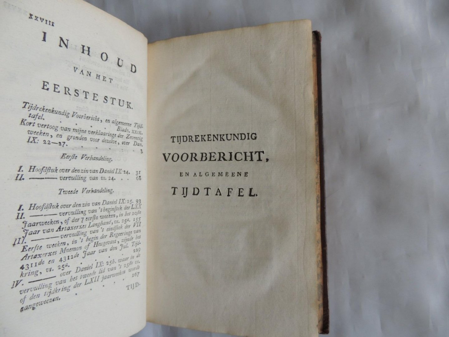Rutger Schutte - 1708-1784 predikant te Amsterdam - Verhandelingen over de jaarweeken van Daniël - Zeventig weeken van Jerusalems herbouwinge : en eene week van dezelfs verwoestinge