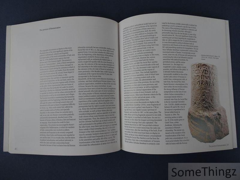 Mariarosaria Borriello and Teresa Giove (edit.). - National archaeological museum of Naples: the epigraphic collection.