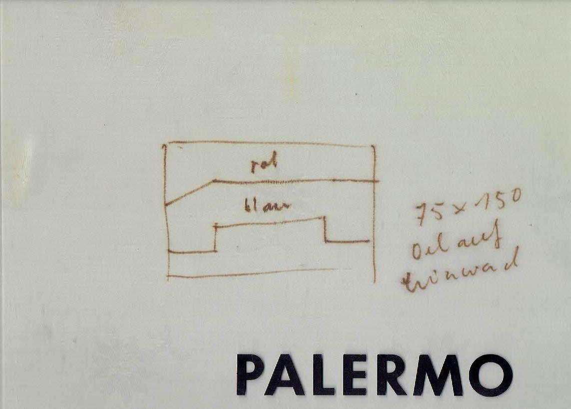 PALERMO, Blinky - Thordis MOELLER - Blinky Palermo - Werkverzeichnis Band I - Bilder und Objekte - mit einem Beitrag von Klaus Schrenk - Band II - Zeichnungen - mit einem Beitrag von Christoph Schreier.