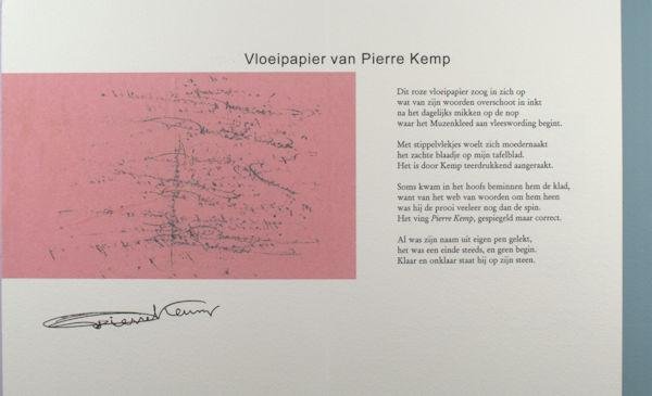 Kemp, Pierre. - Kleine avond. Gedichten uit de nalatenschap 1928-1931. met een nawoord van Wiel Kusters.