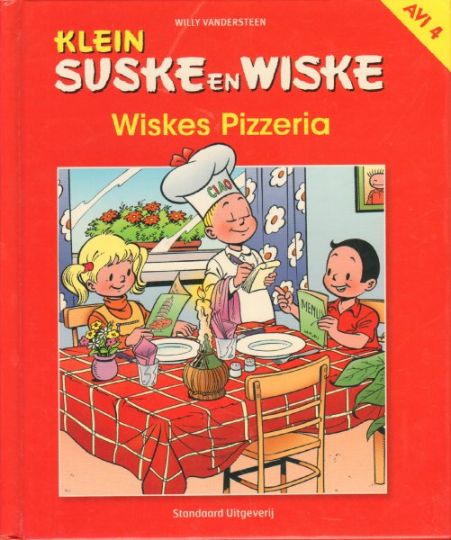 Vandersteen, Willy - Klein Suske en Wiske, Wiskes Pizzeria, AVI 4, kleine hardcover, gave staat