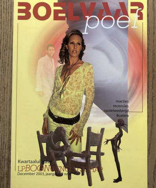 BOON, LOUIS PAUL - L.P. BOONGENOOTSCHAP. - Boelvaar Poef. Jaargang 3 nr. 4.reacties, recensies, opstelwedstrijd.