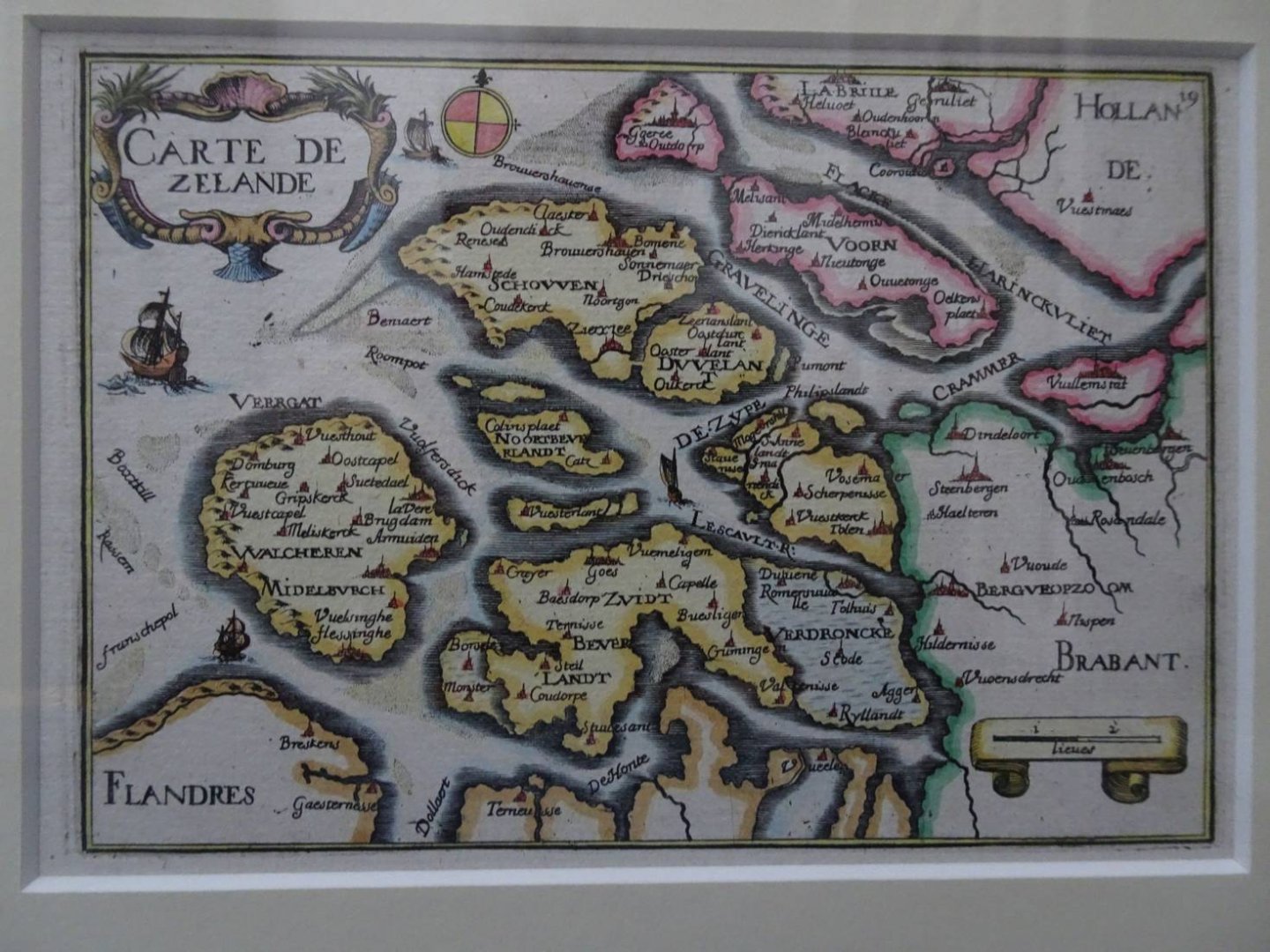 Zeeland.. - Carte De Zelande.