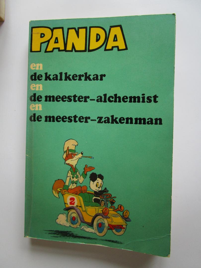 Toonder, Marten - PANDA, deel 2; Panda en de kalkerkar; en de meester-alchemist; en de meester-zakenman