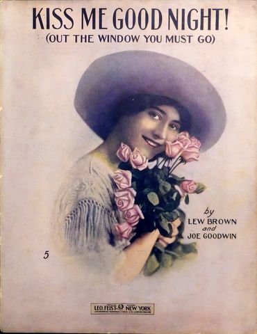 Brown, Lew and Joe Goodbanwin: - Kiss me goodnight!