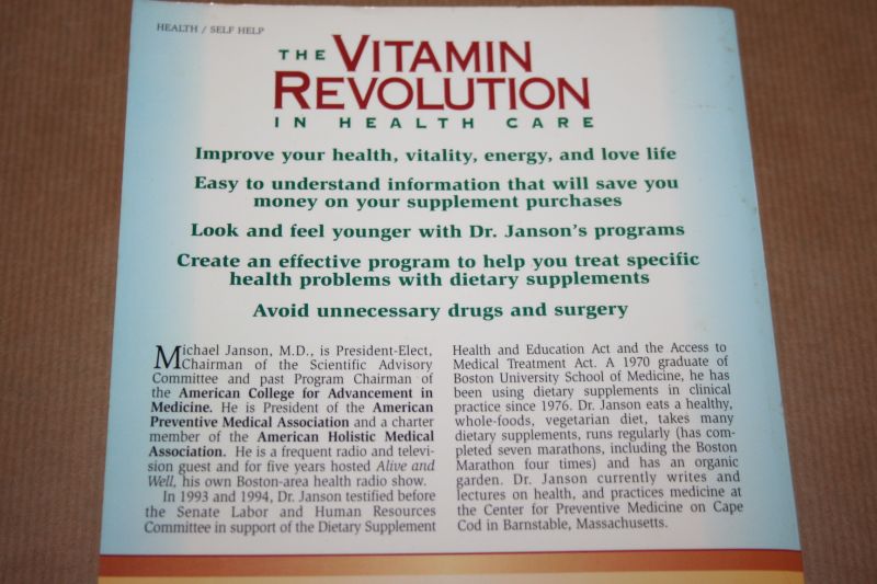Micheal Janson - The Vitamin Revolution in health care