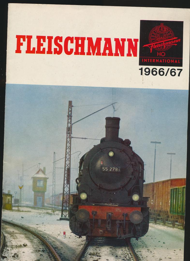 Red - Fleischmann HO International 1966/67 Catalogus