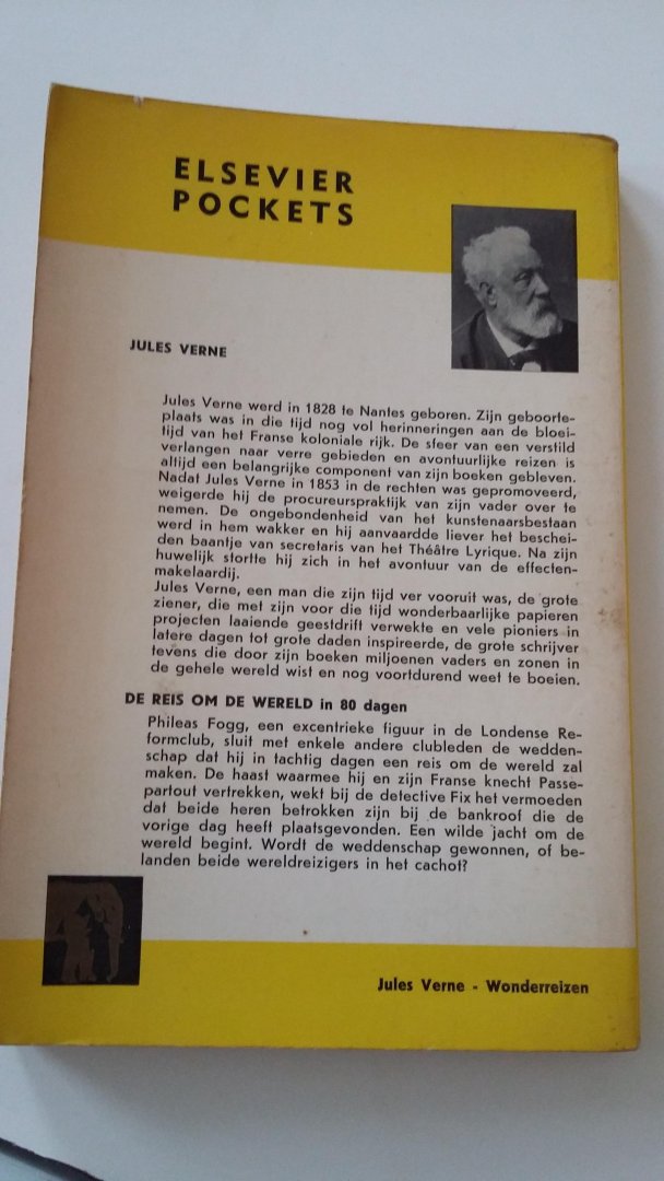Verne, Jules - De reis om de wereld in 80 dagen - onverkorte uitgave met de originele gravures