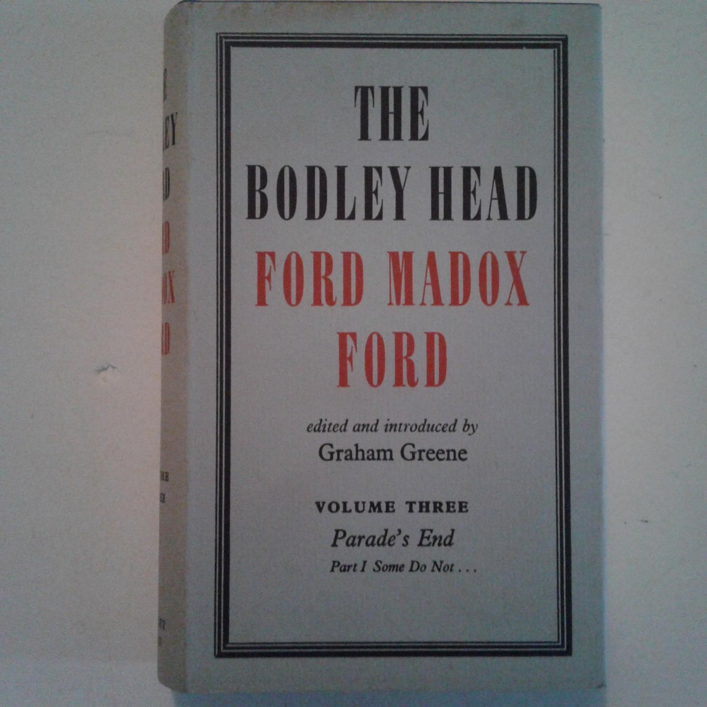 Ford, Ford Madox - The Bodley Head