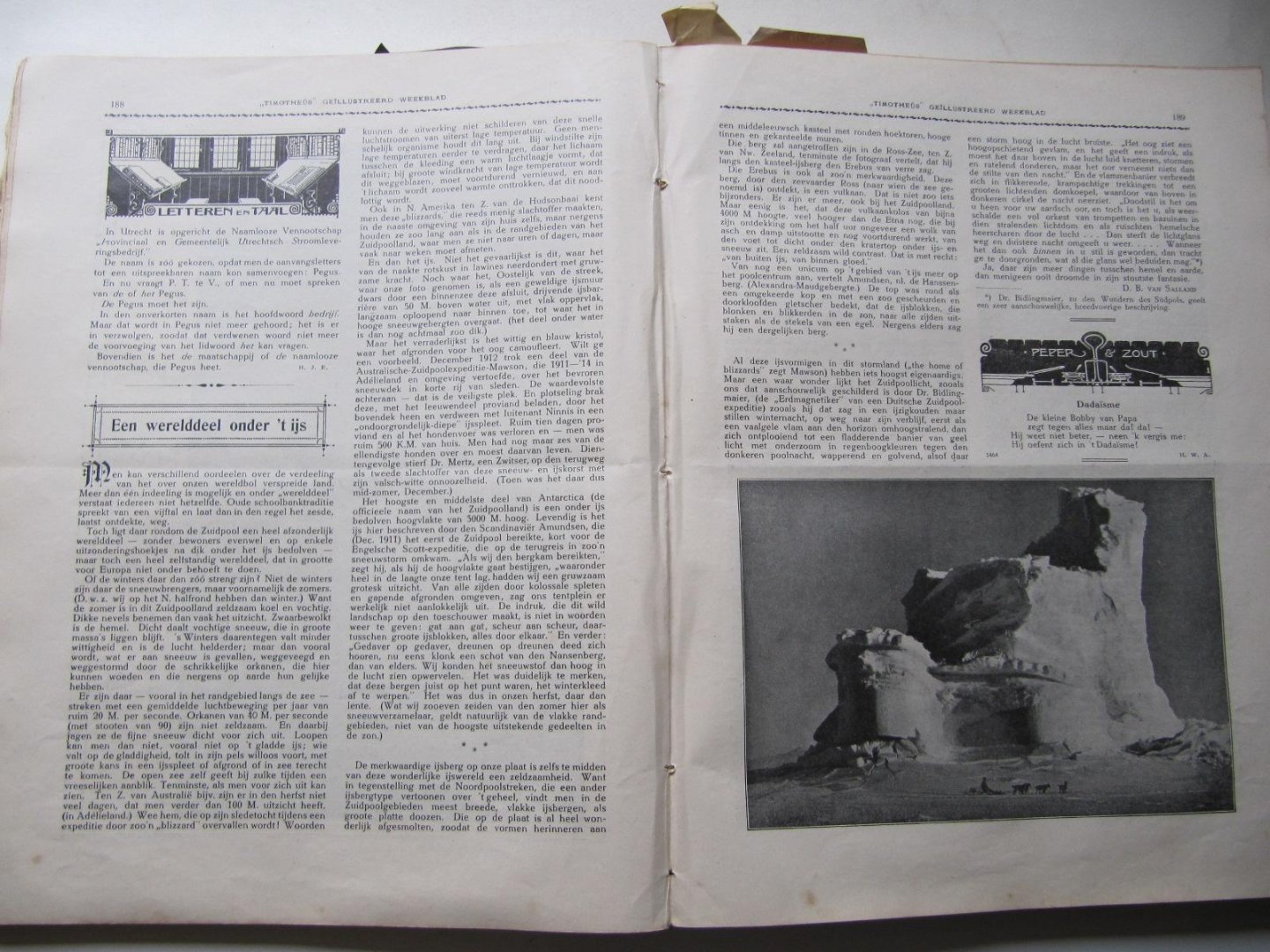 Red. J.N. Voorhoeve - Timotheus - Geillustreerd weekblad