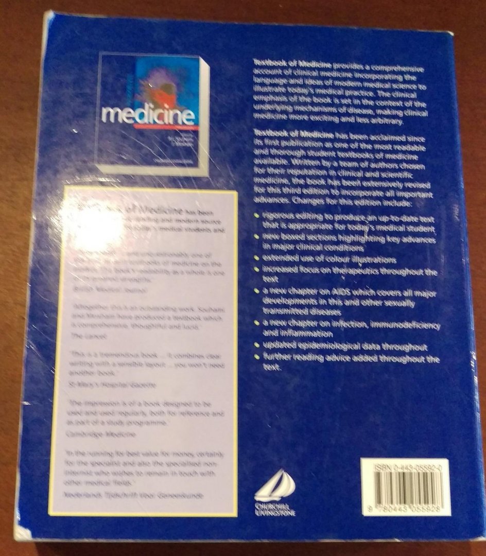 R.L. Douhami, J. Moxham Eds. - Textbook of medicine