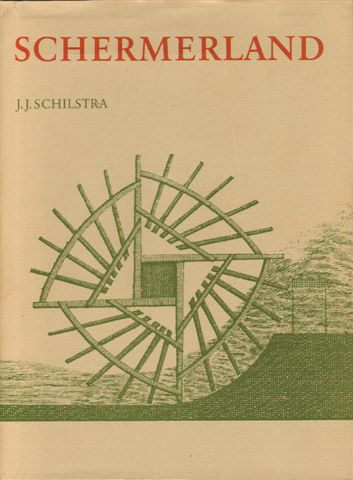 Schilstra, J.J. - Schermerland (Mensen en Molens), 216 pag. hardcover + stofomslag, zeer goede staat + losse uitklapbare tekening watermolen