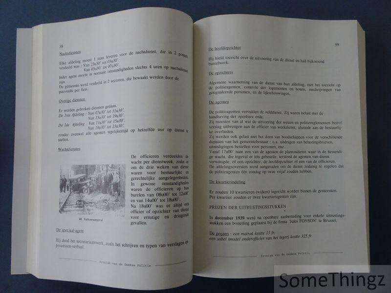 Marut, Alex (compil.). - Kroniek van de Genkse politie : politie Genk, 1920-1995.