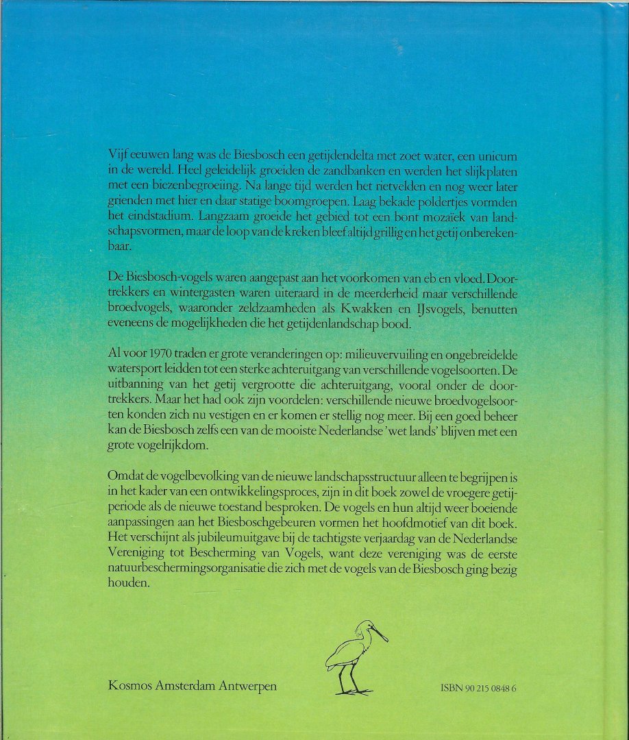 Lebret met illustraties. van Jan van der Kam, en T Libret  Herman Japin , Jos Korenkamp en Oene Moedt - Biesbosch-vogels