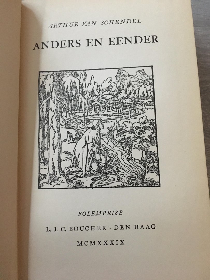 Arthur van Schendel - Anders en Eender