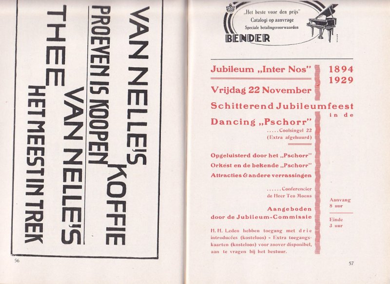 niet vermeld - Gedenkboek 1894 - 1929 Rotterdamsche Tooneelvereeniging Rotterdam