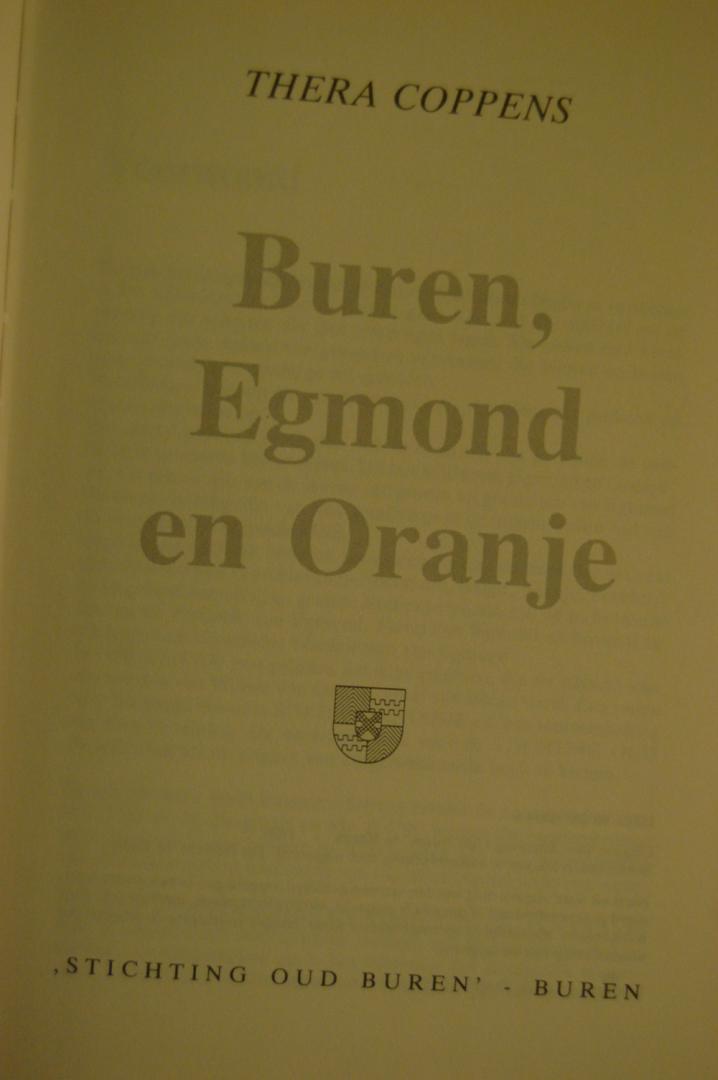 Coppens, Thera - Buren, Egmond en Oranje