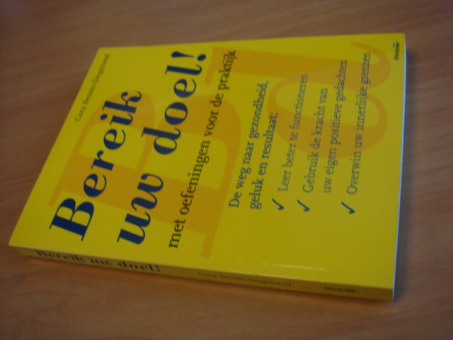 Besser- Siegmund, Cora - Bereik uw doel!