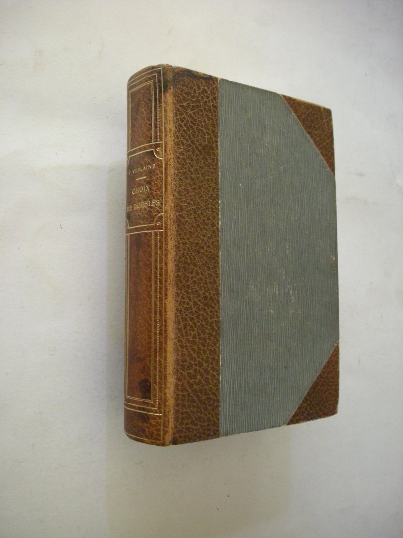 Verlaine, Paul - Choix de poesies, avec un portrait de l'auteur par Eugene Carriere