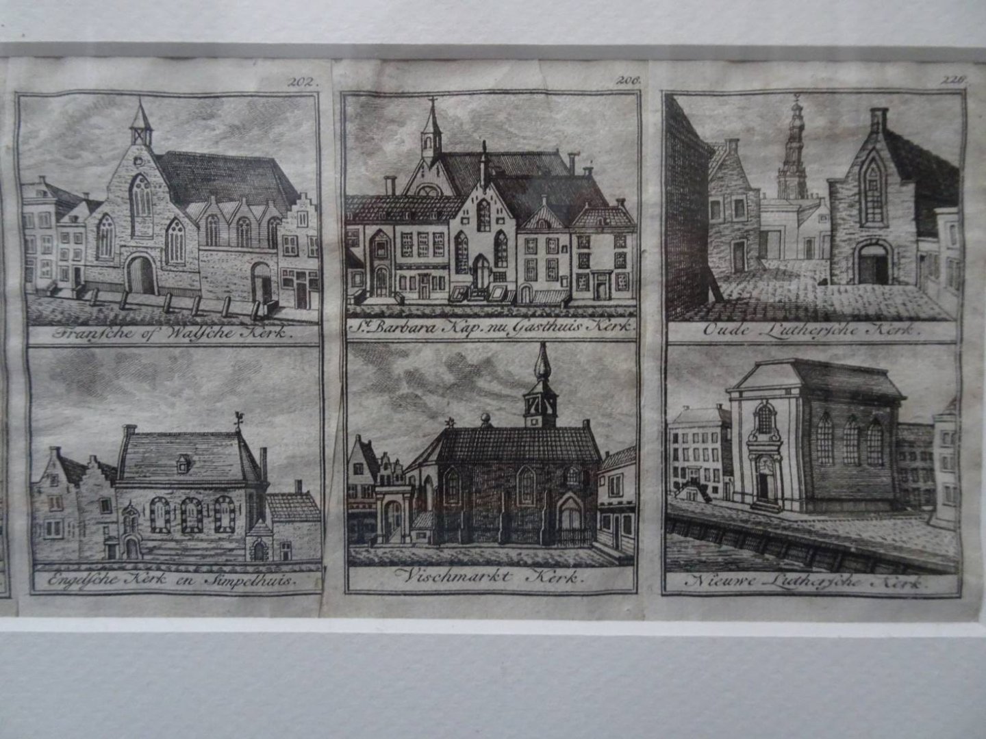 Middelburg. - De kerken van Middelburg.