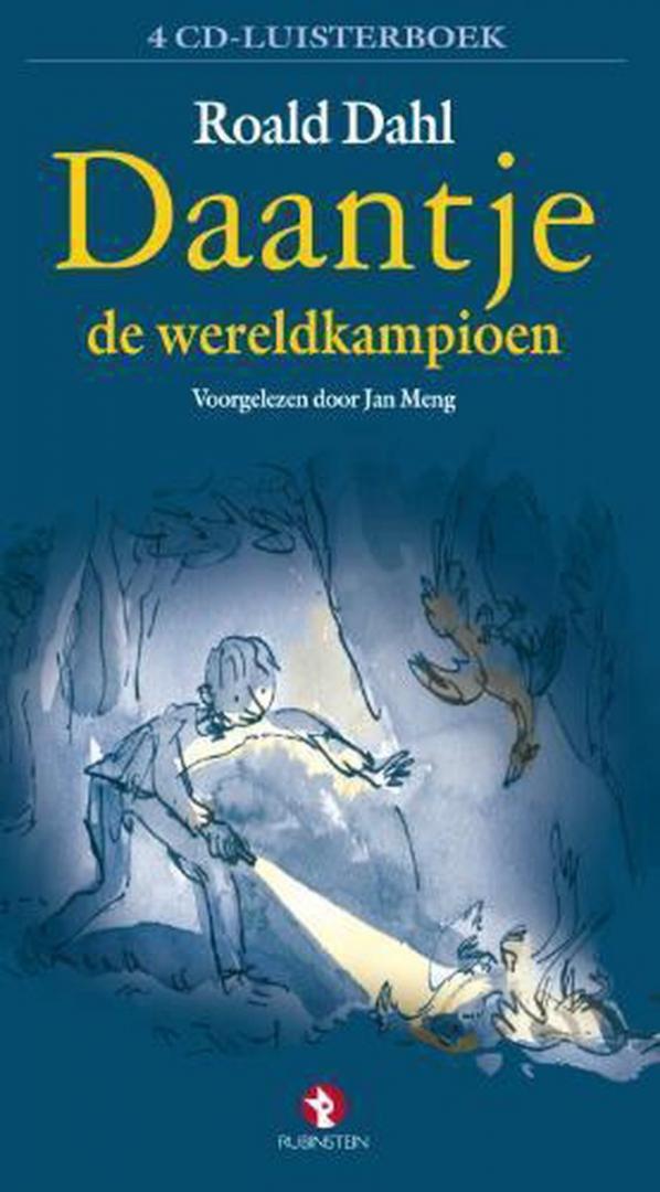 Dahl, Roald - Daantje de wereldkampioen, luisterboek, 4 CD'S / luisterboek voorgelezen door Jan Meng