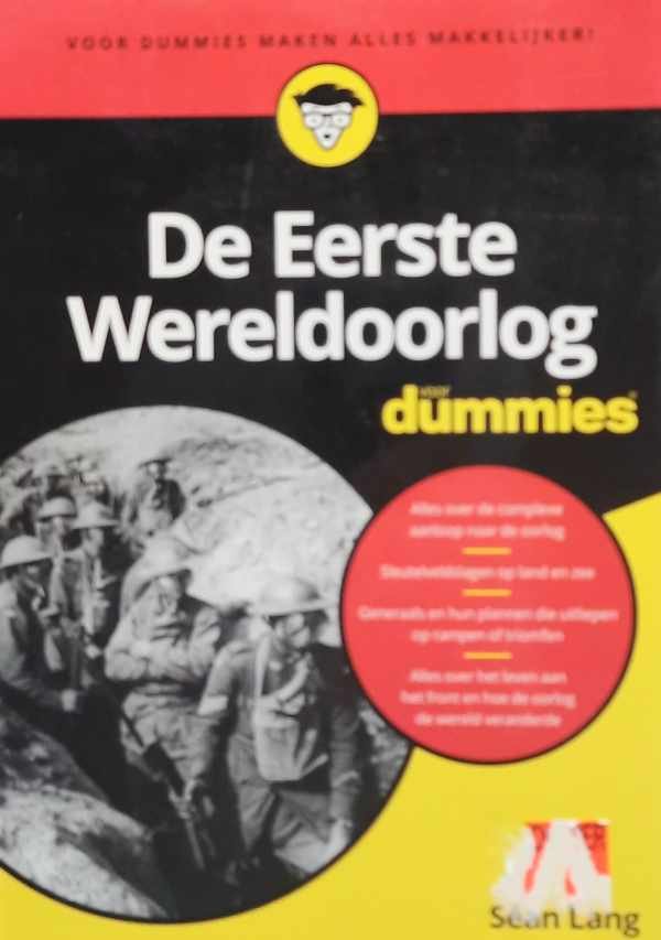 LANG Sean - De Eerste Wereldoorlog voor dummies