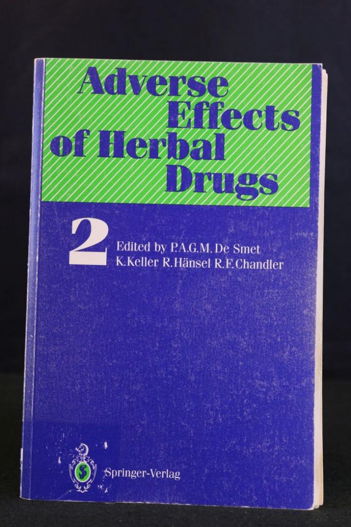 De Smet, P.A.G.M. ea. (Ed.) - Adverse effects of herbal drugs 2 (2 foto's)
