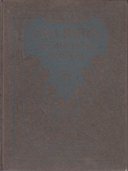 Wenig, Bernhard - Ex Libris