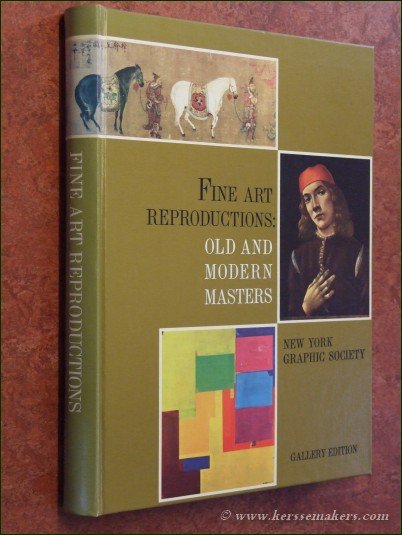 NEW YORK GRAPHIC SOCIETY: - Fine art reproductions of old and modern masters: A comprehensive illustrated catalog of art through the ages.