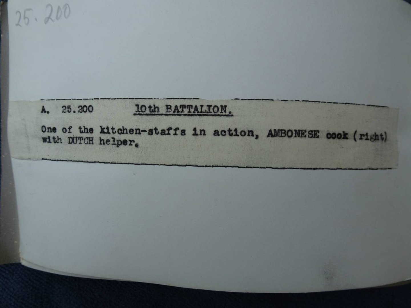 Service Netherlands Indies Government Information, Film and Photo Unit. - Subject: 10th Battalion. In Batavia's Centre, are situated some military barracks. Many native and Eurasian people fled from Indonesian extremist actions in the kampongs. Previous the Japs used it as an internment camp for men, some of whom ar...