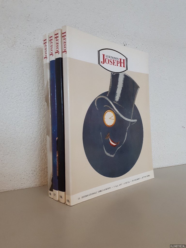Joseph, Gisbert A. - Auktionen Joseph: Internationale Uhrenauktion - Armbanduhren, Taschenuhren (4 volumes)