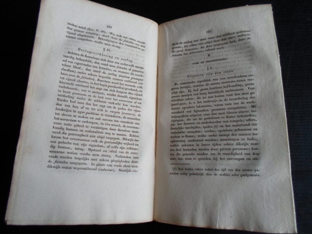 Bojesen, Dr.E.F. & Dr.M.C.Michaelis - Handboek der Romeinsche Antiquiteiten benevens eene korte geschiedenis der romeinsche letterkunde