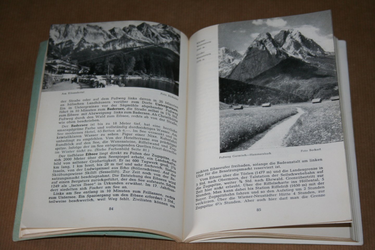 Alois Adam - Führer durch Garmisch-Partenkirchen -- und das Gebiet der Mittenwaldbahn von Innsbruck bis zu den Königschlössern...