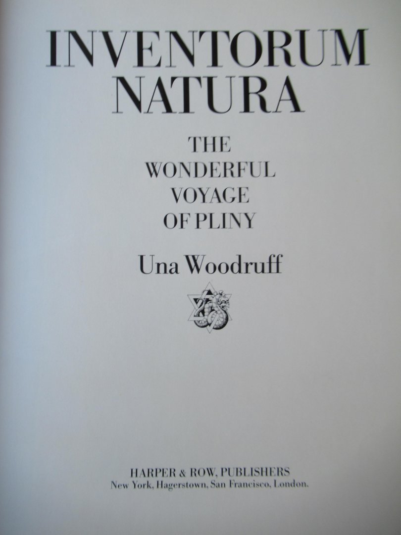 Woodruff, Una - Inventorum Natura