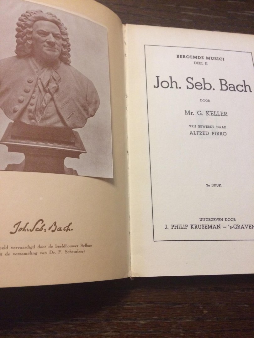 Keller - Beroemde musici 2 ,Bach