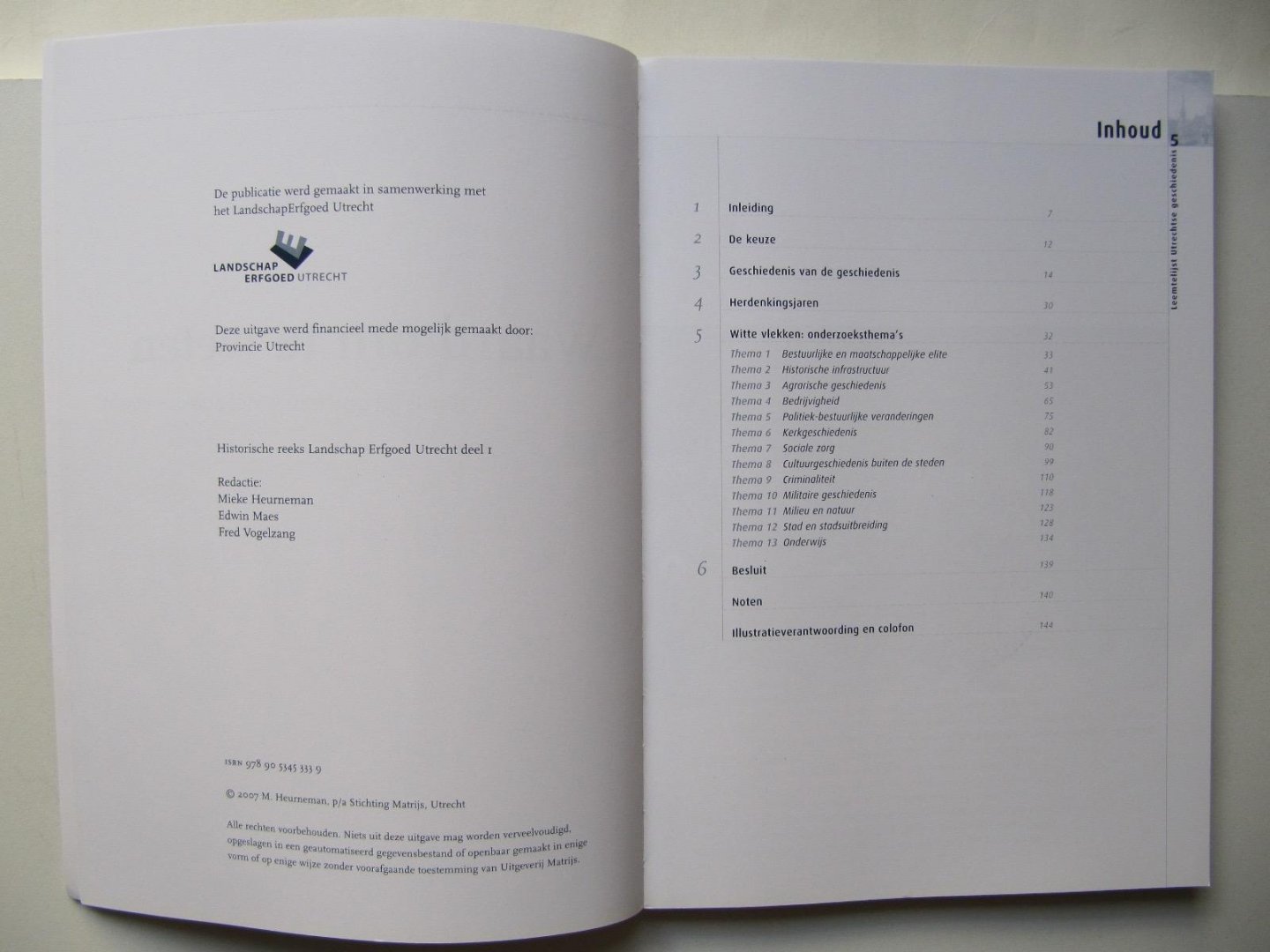 Mieke Heurneman - Waard om te weten - Leemtelijst geschiedschrijving provincie Utrecht