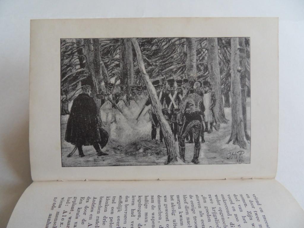 Groneman, H.J.H. - De Wilde Andries. Tafereelen uit het Leven van een Oud Pruisisch Grenadier, Kozak, enz.- Geïllustreerd.