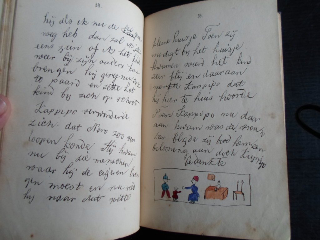 Koopmans Van Boekeren, R. - Kappipo, De lotgevallen van den kleinen Kappipo [eerste uitgave in handschrift], Lotgevallen van den kleinen Kappipo [tweede volledige bewerking]