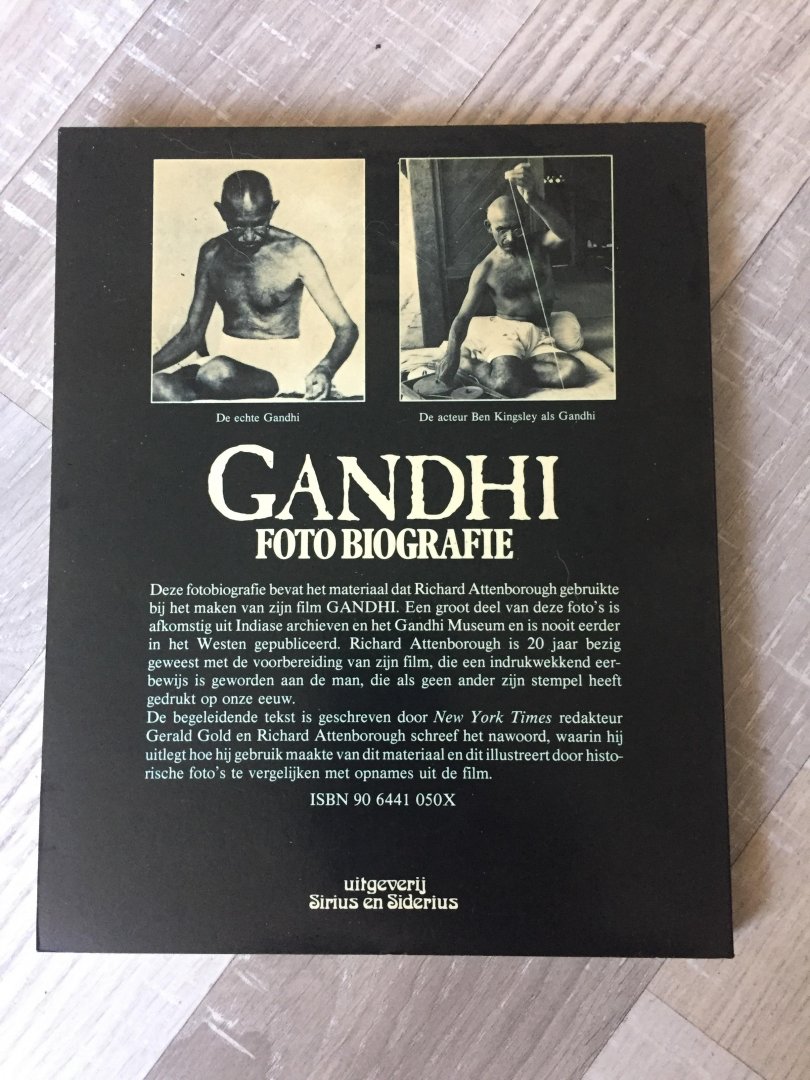 Attenborough - Gandhi fotobiografie / druk 1