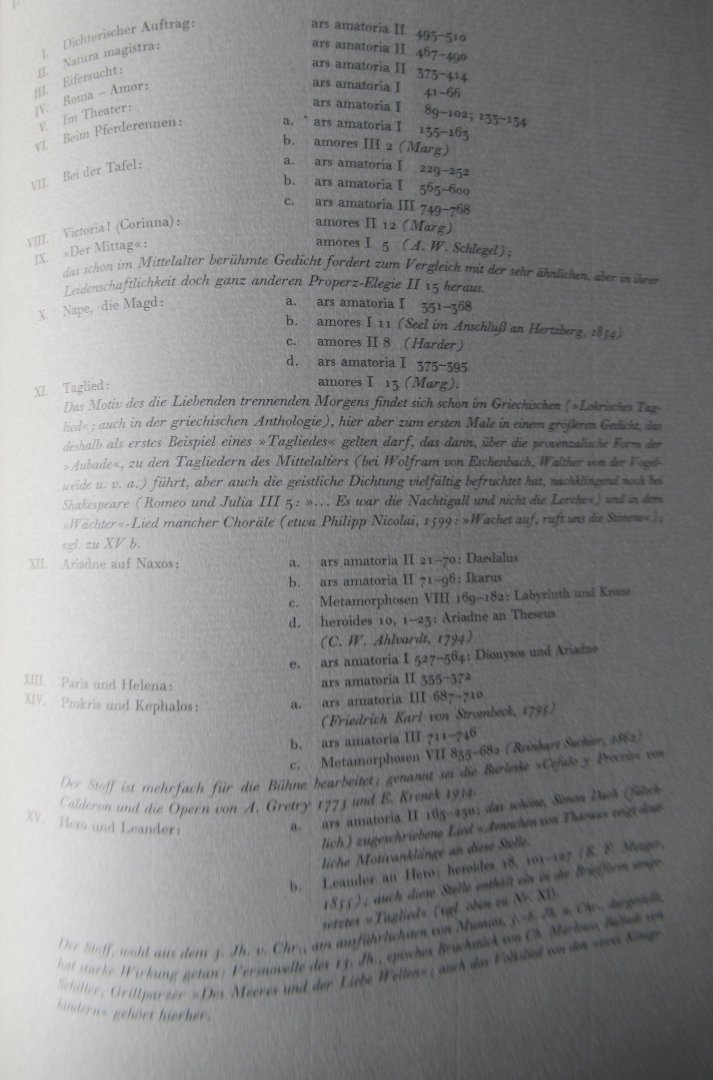  - Ovid. Liebe als Kunst