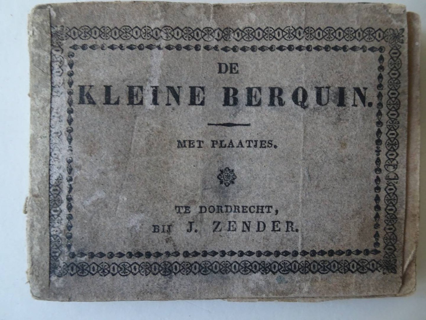 N.n.. - De kleine Berquin.