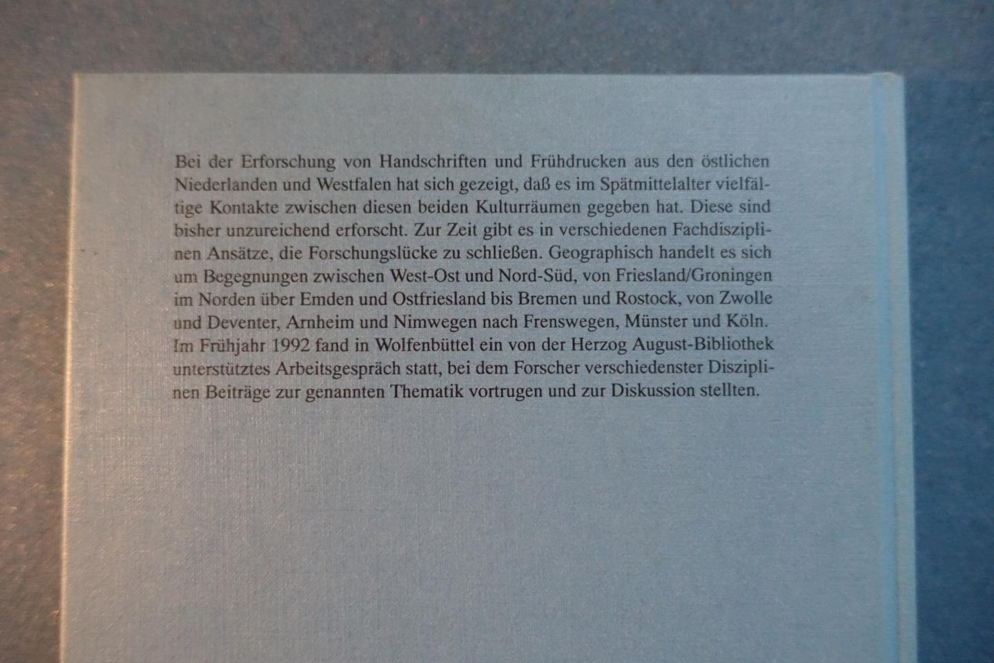 Hermans, Jos M.M. & Robert Peters (Hrsg.) - Humanistische Buchkultur. Deutsch-Niederlandische Kontakte im Spatmittelalter (1450-1520)