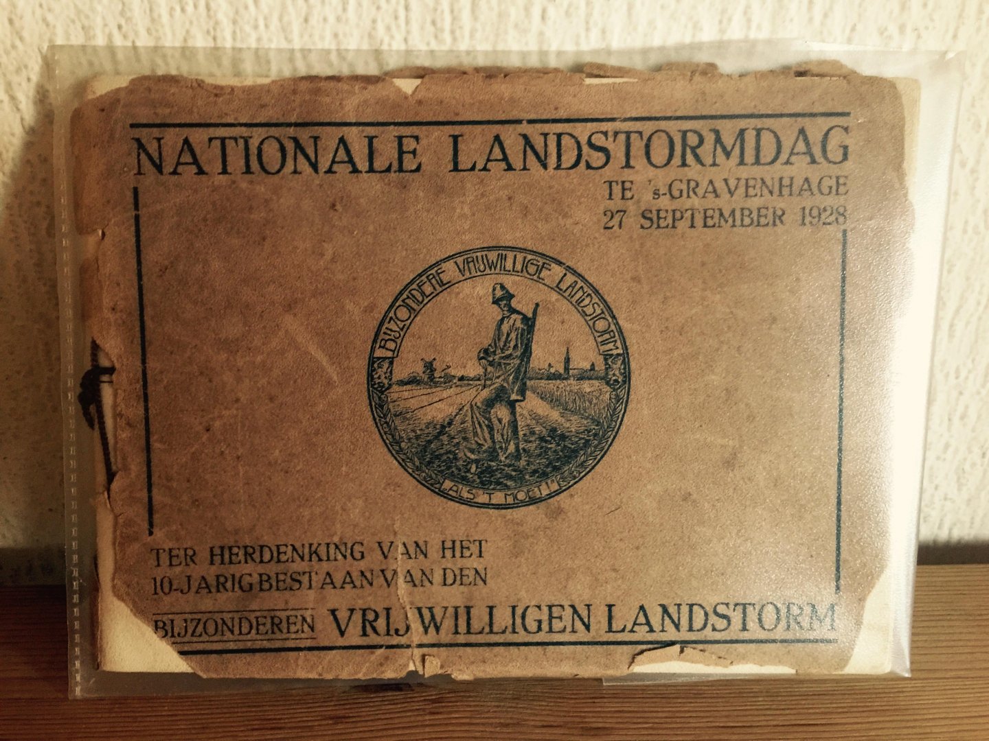  - Nationale Landstormdag , 1928 , Herdenking vrijwillige Landstormdag