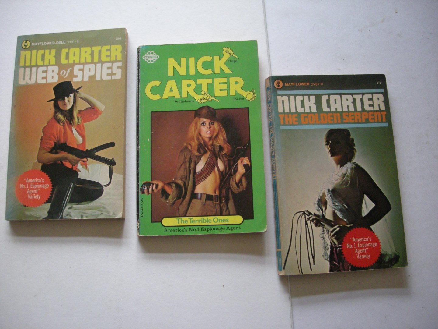 Carter, Nick - The golden Serpent