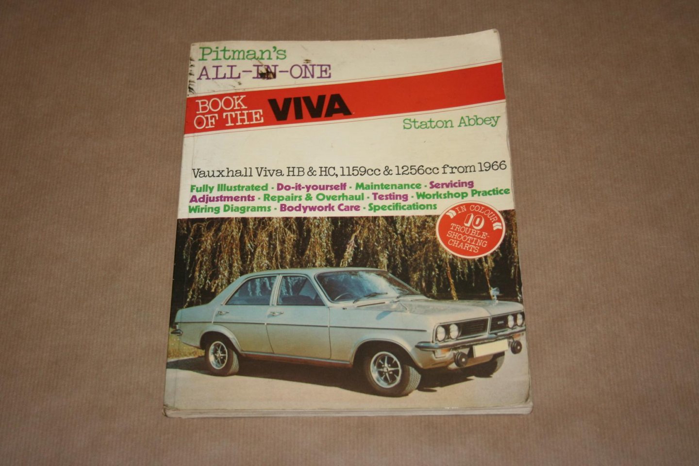  - All-in-one book of the Vauxhall Viva (HB and HC 1159cc and 1256cc Staton Abbey)
