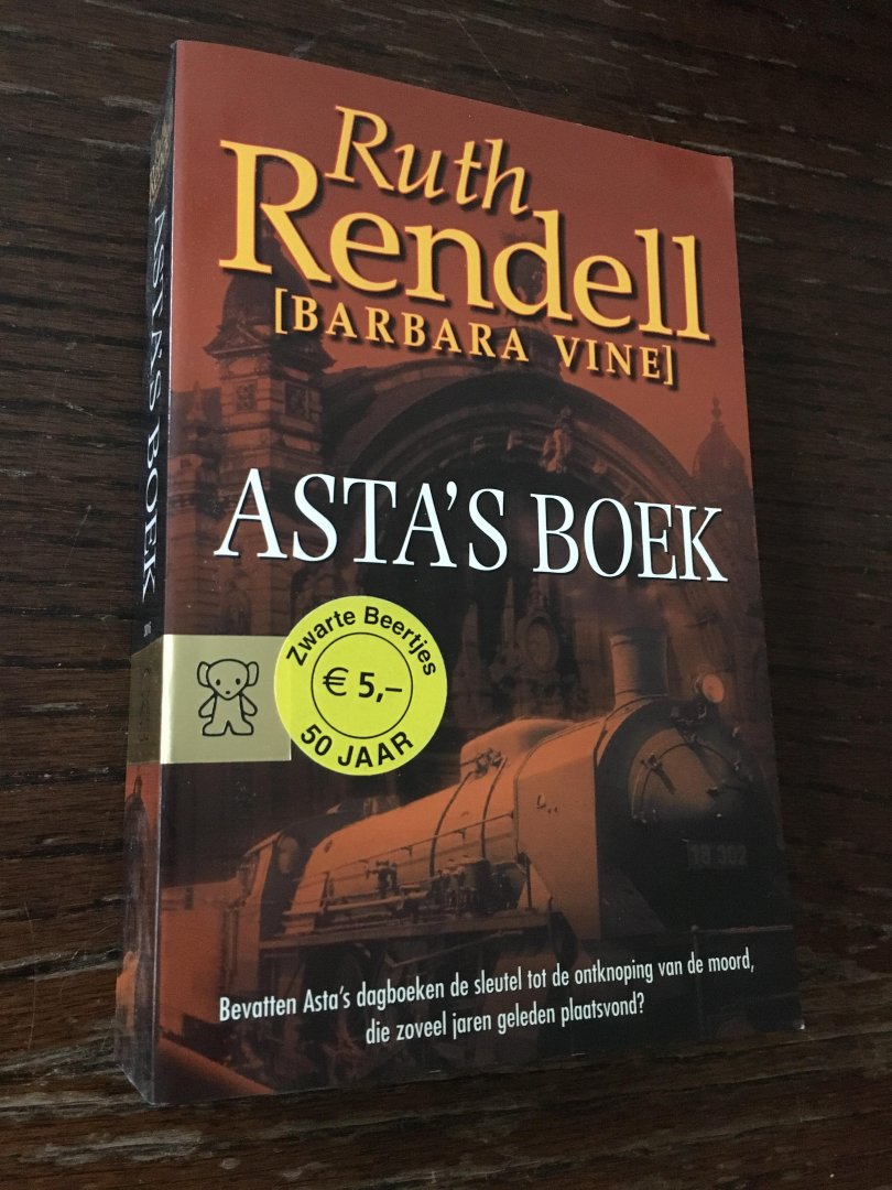 Rendell, R. - Asta's boek (zwarte beertjes nummer 3016)