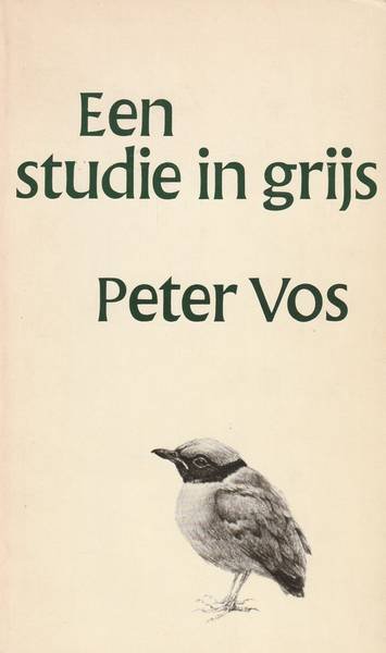 VOS, PETER. - Een studie in grijs. Voorlopige balans van drie jaar vogeltekenen.