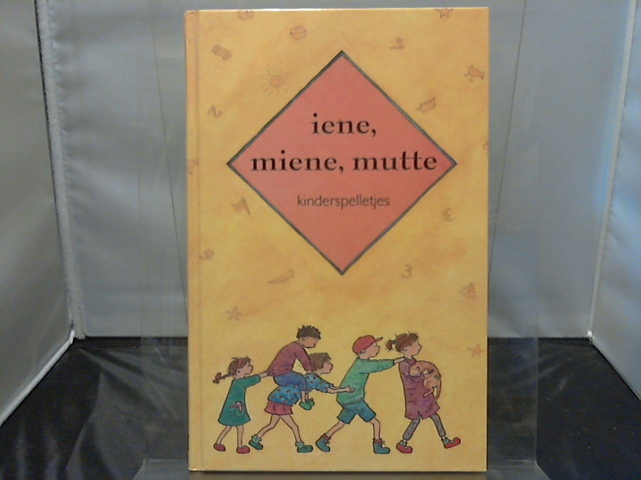 Krever, Jetty gekozen, Babs van Wely getekend - Iene, miene, mutte / kinderspelletjes, druk 1