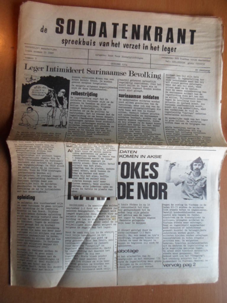  - De Soldatenkrant, Spreekbuis vh verzet in het leger